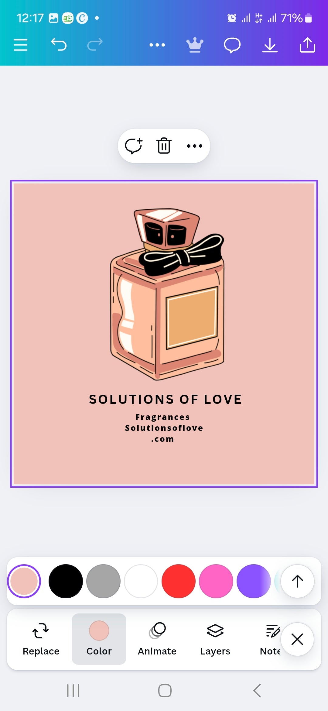 solutions of love gift card